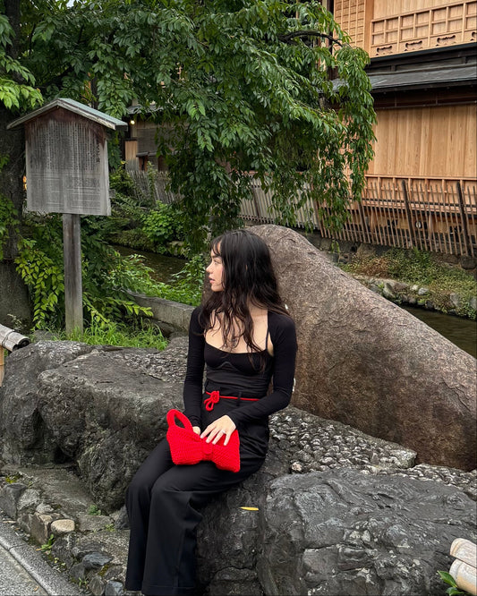 Duo Bow Bag ♡Red/赤♡