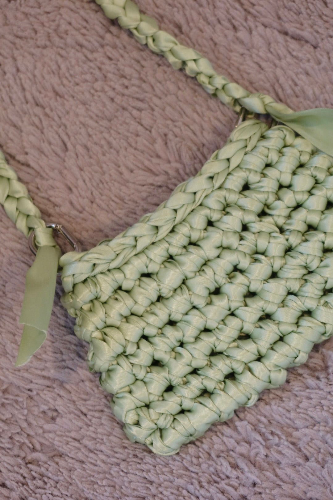 Baby Ribbon Bag ♡Light Green/緑♡